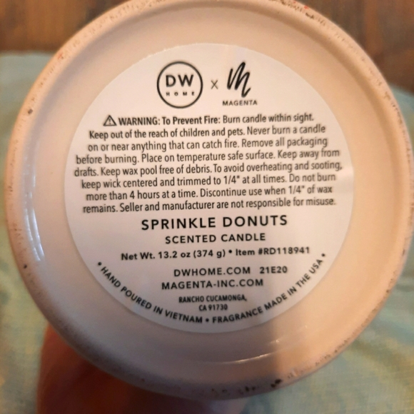 Rae Dunn Rainbow Candle - Picture 3 of 3